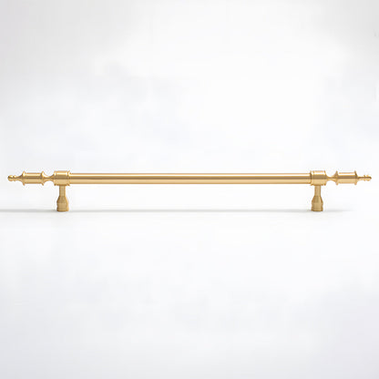 Comforsyco Gold Brass Turned Bar Cabinet Pulls and Knobs