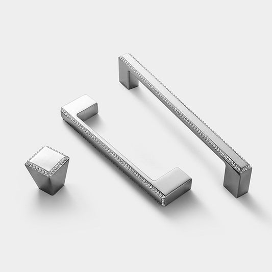 Comforsyco Gold Crystal Cabinet Pulls and Knobs