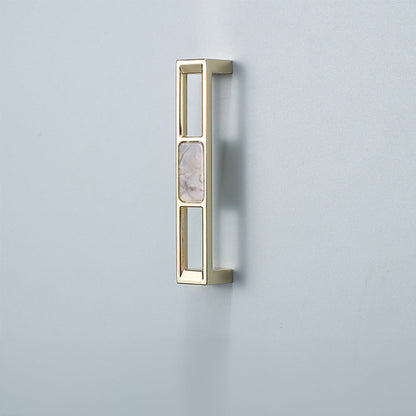 Comforsyco Gold Crystal Cabinet Pulls for Cabinets and Drawers