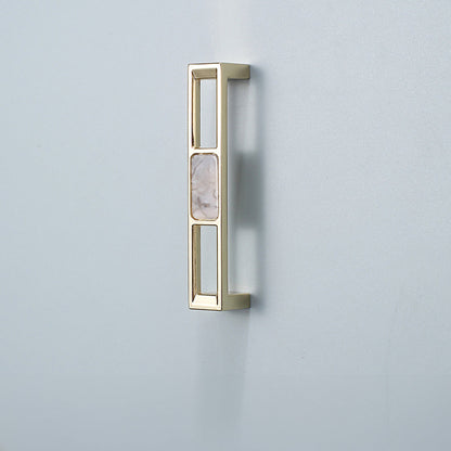 Comforsyco Gold Crystal Cabinet Pulls for Cabinets and Drawers