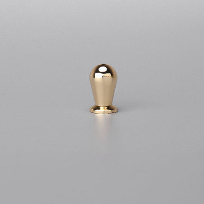 Comforsyco Gold D-Shaped Cabinet Pulls and Knobs for Wardrobes