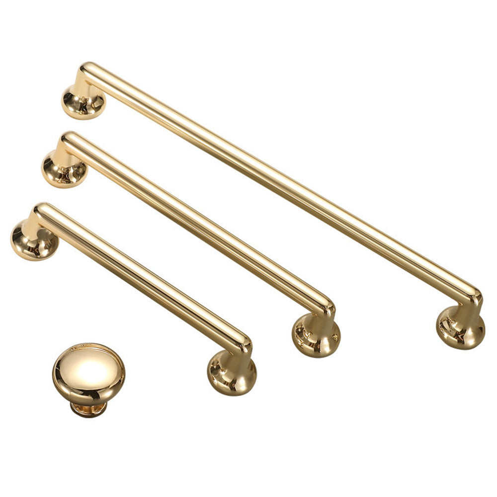 Comforsyco Gold Modern Cabinet Kitchen Pulls