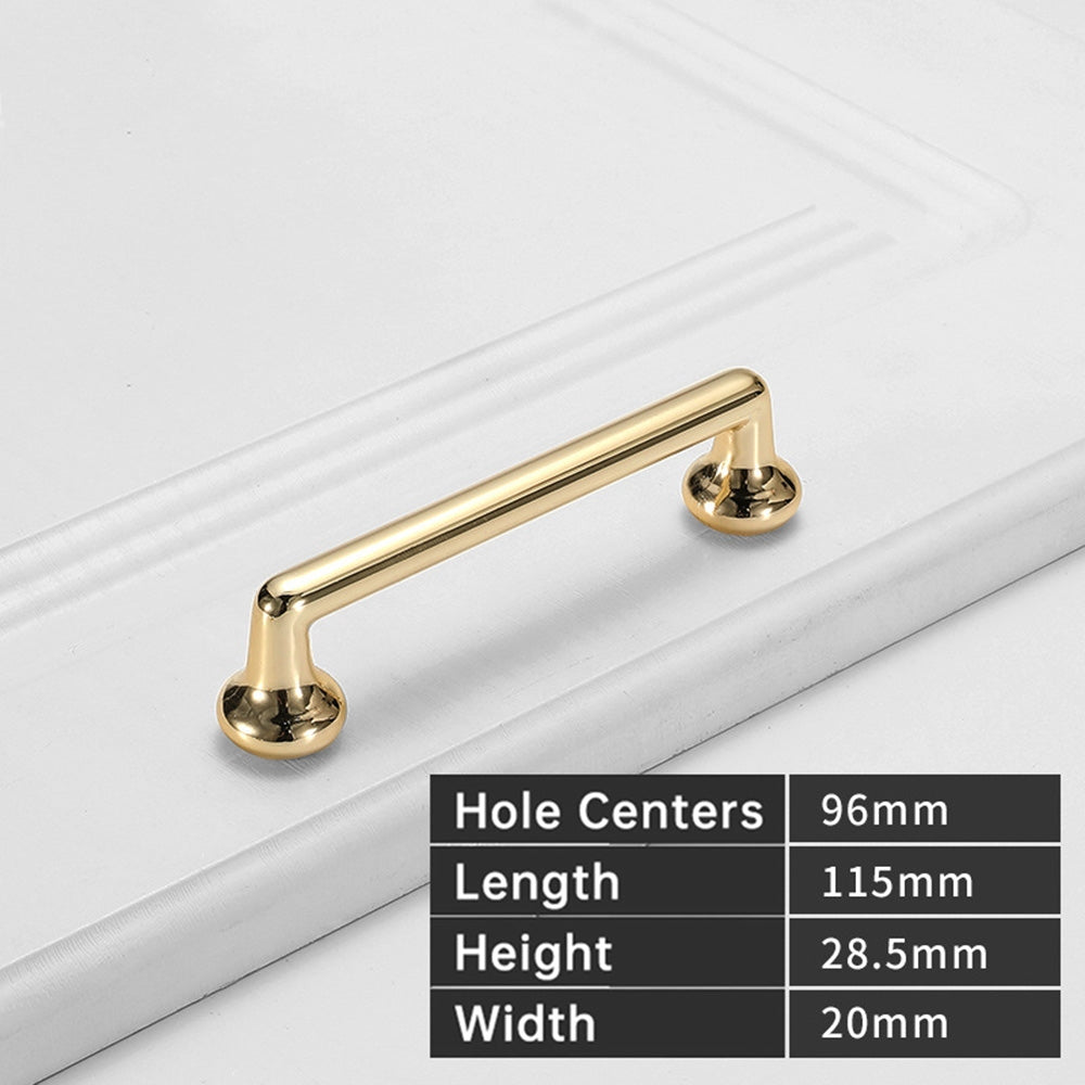 Comforsyco Gold Modern Cabinet Kitchen Pulls