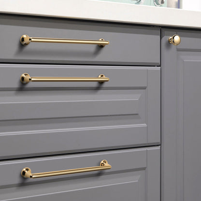 Comforsyco Gold Modern Cabinet Kitchen Pulls