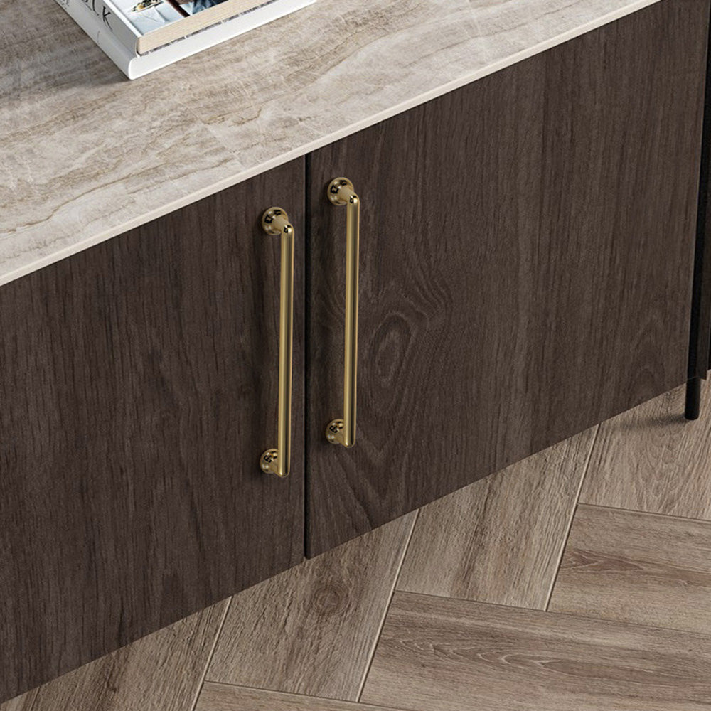 Comforsyco Gold Modern Cabinet Kitchen Pulls