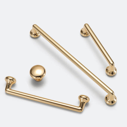 Comforsyco Gold Modern Cabinet Kitchen Pulls