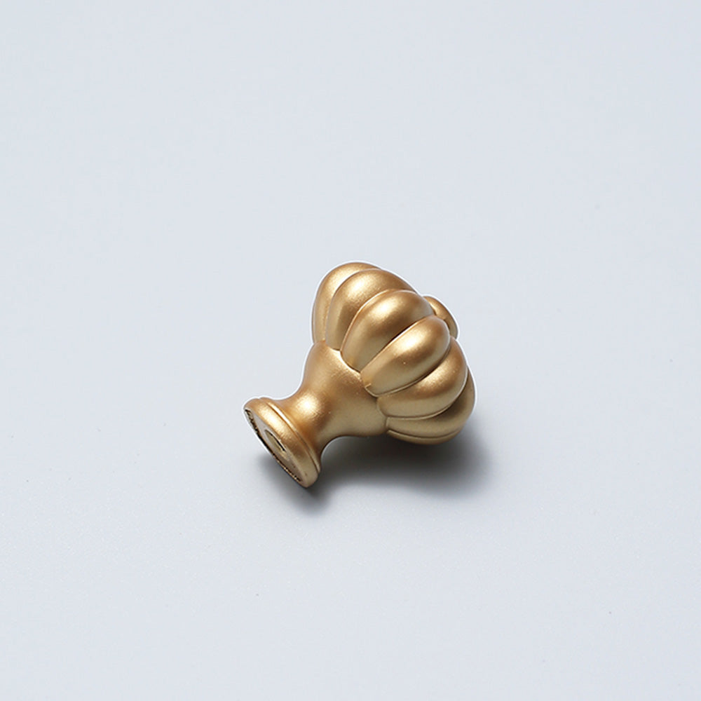 Comforsyco Gold Zinc Alloy Cabinet Handles and Flower Knobs