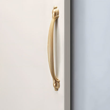 Comforsyco Gold Zinc Alloy Cabinet Handles and Flower Knobs