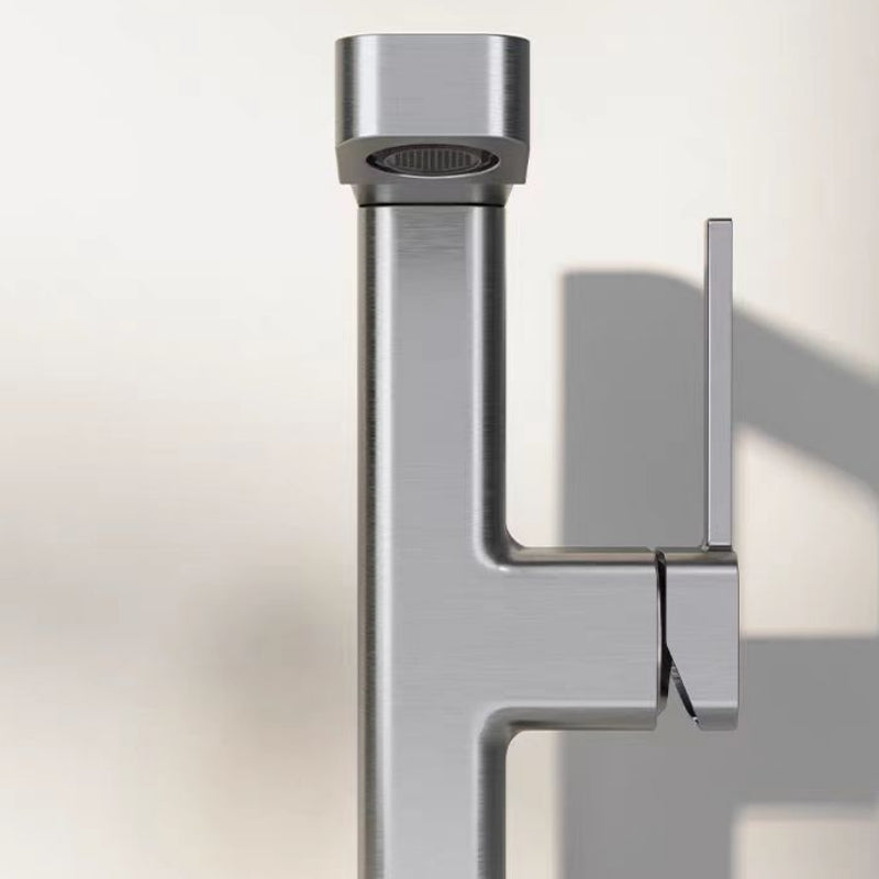 Graven Modern 360° Swivel Single-Hole Bathroom Sink Faucet