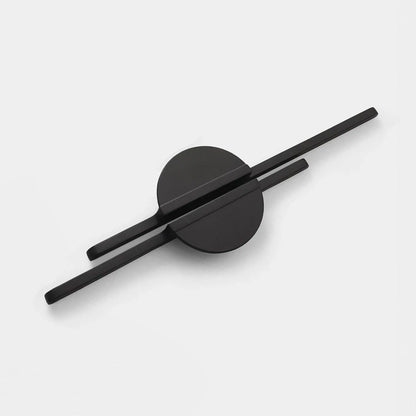 Comforsyco Half Moon Cabinet Pulls, Zinc Alloy Drawer Handles with Extended Bar