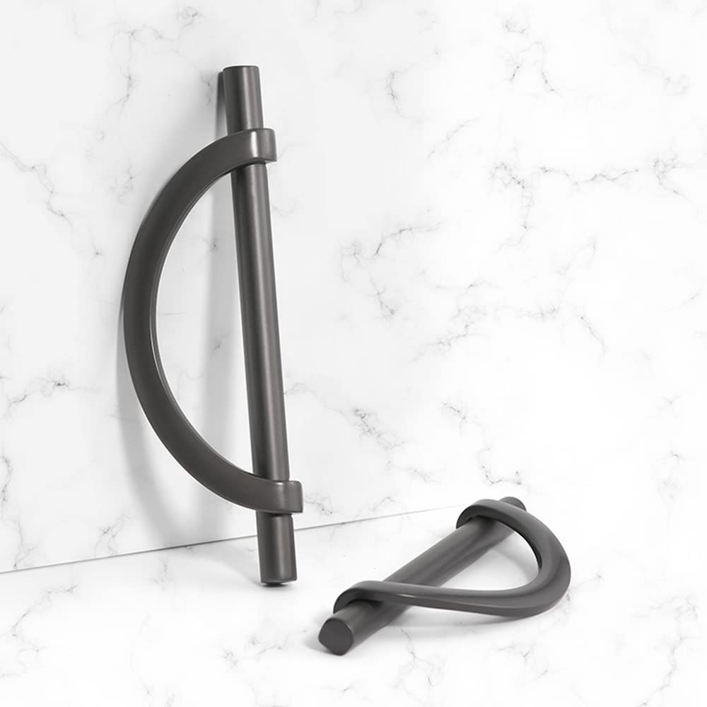 Comforsyco Half Moon Cabinet Pulls for Closets and Wardrobes