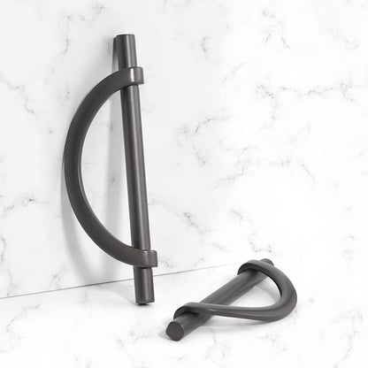 Comforsyco Half Moon Cabinet Pulls for Closets and Wardrobes