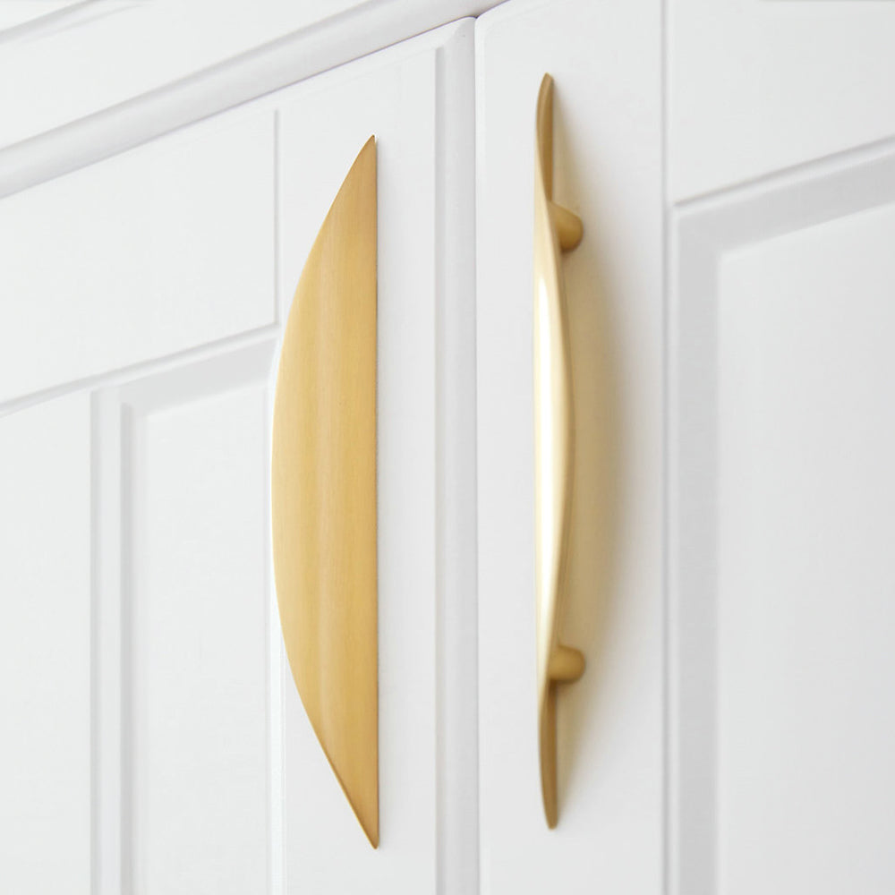Comforsyco Half Moon Finger Edge Cabinet Handles Door Hardware