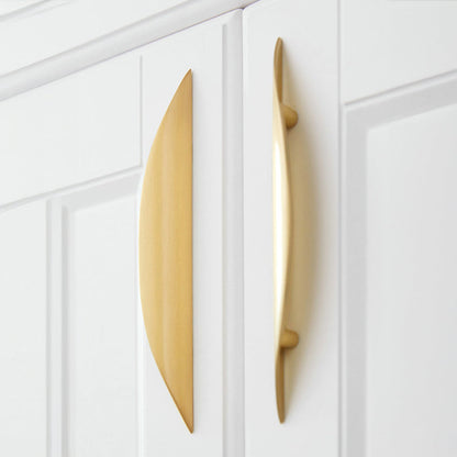 Comforsyco Half Moon Finger Edge Cabinet Handles Door Hardware