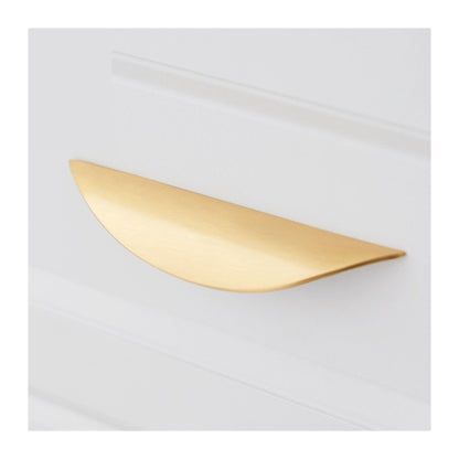 Comforsyco Half Moon Finger Edge Cabinet Handles Door Hardware