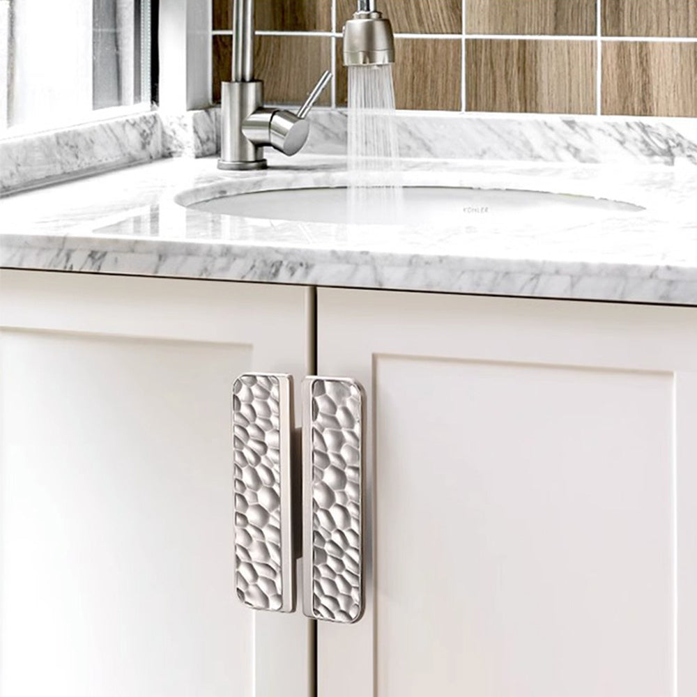 Comforsyco Hammered Honeycomb Cabinet Handles and Knobs