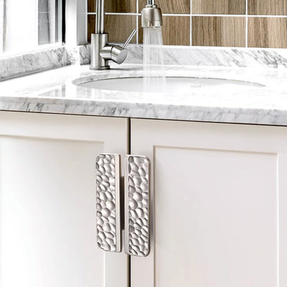 Comforsyco Hammered Honeycomb Cabinet Handles and Knobs