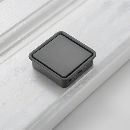 Comforsyco Hidden Flip-Out Recessed Cabinet Handles