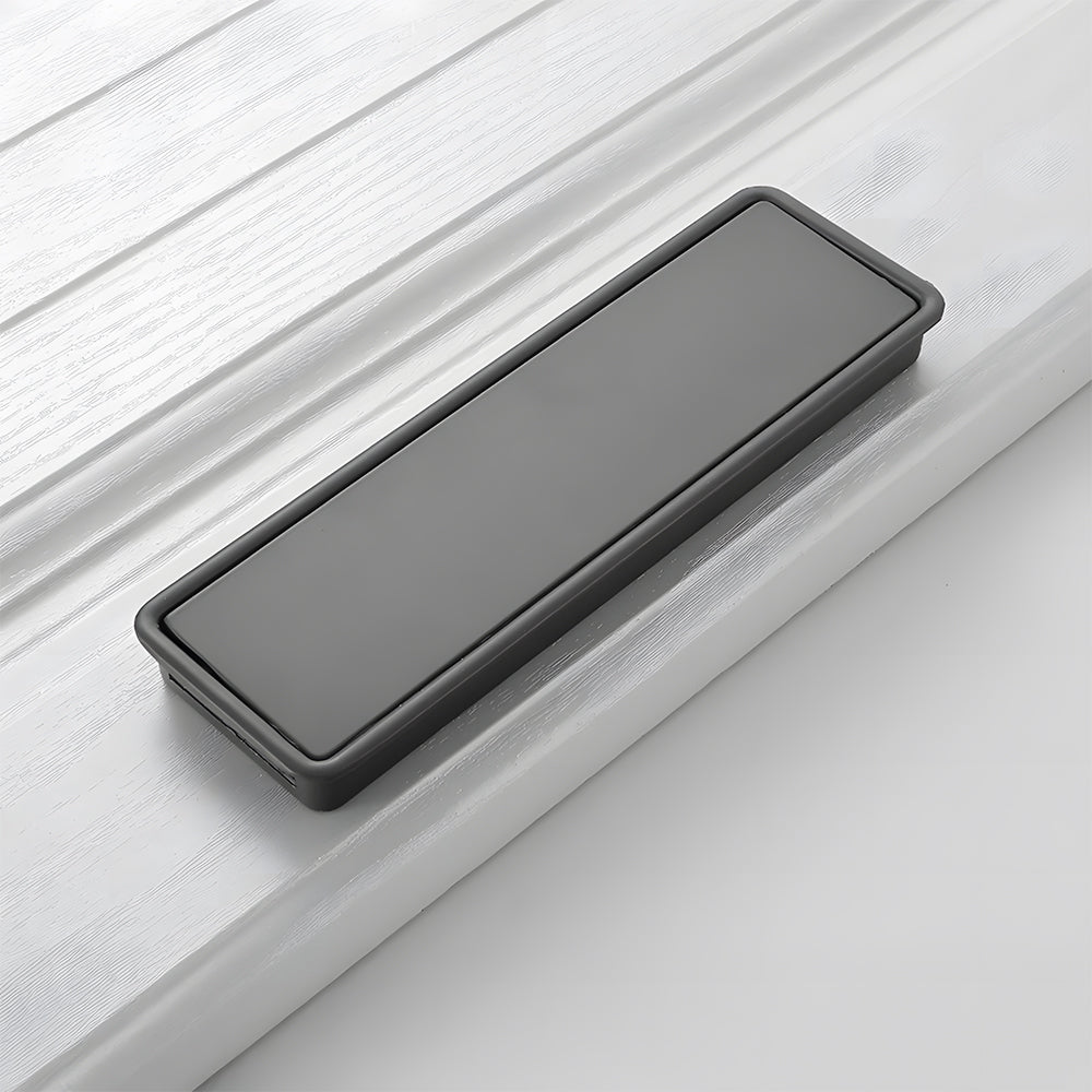 Comforsyco Hidden Flip-Out Recessed Cabinet Handles