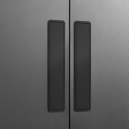 Comforsyco Hidden Flip-Out Recessed Cabinet Handles
