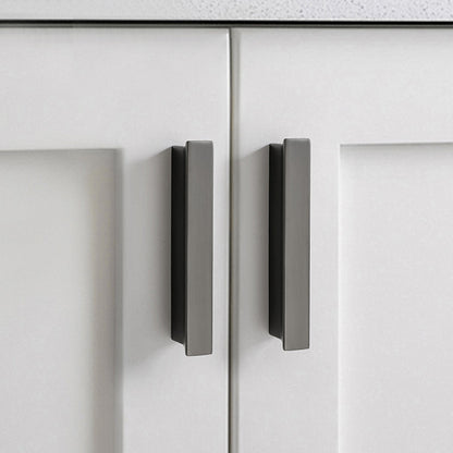 Comforsyco Industrial Minimalist Zinc Alloy Cabinet Pulls