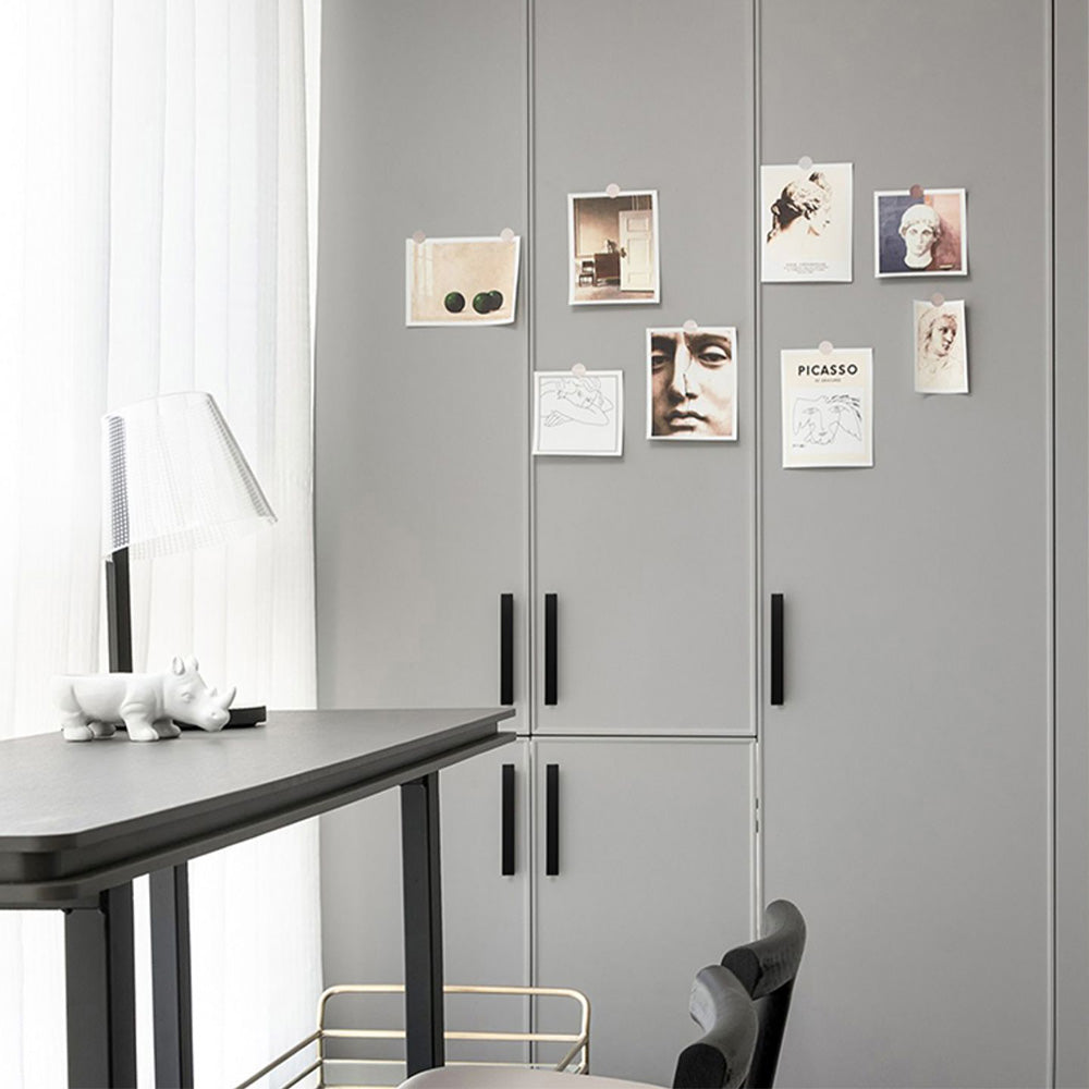 Comforsyco Industrial Minimalist Zinc Alloy Cabinet Pulls