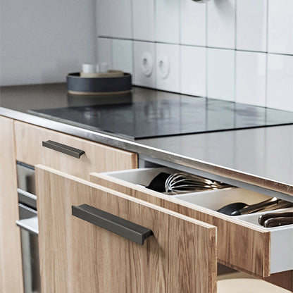 Comforsyco Industrial Minimalist Zinc Alloy Cabinet Pulls