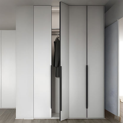 Comforsyco Invisible Edge Pull Cabinet Handles for Wardrobes