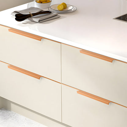 Comforsyco Invisible Edge Pull Cabinet Handles for Wardrobes