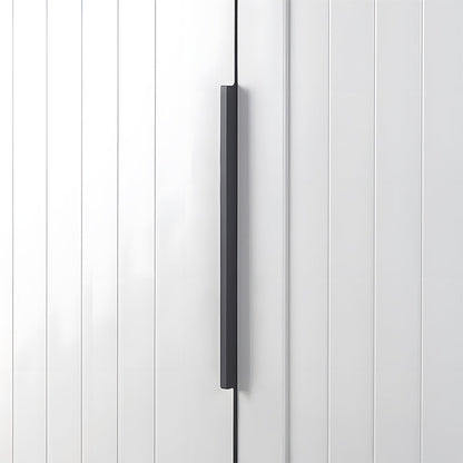 Comforsyco Invisible Edge Pull Cabinet Handles for Wardrobes