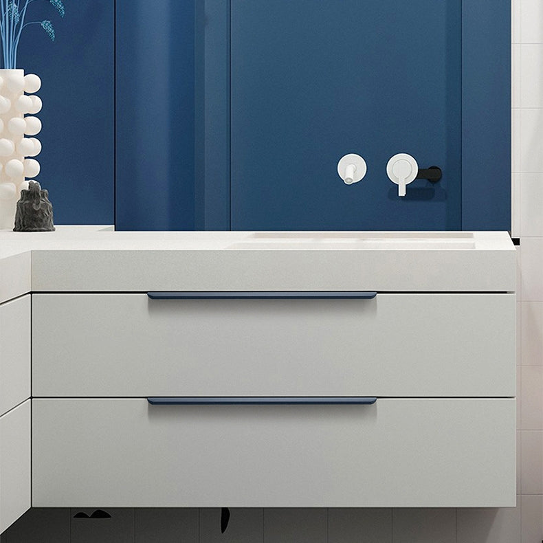 Comforsyco Invisible Round Arc Aluminum Alloy Cabinet Edge Pulls