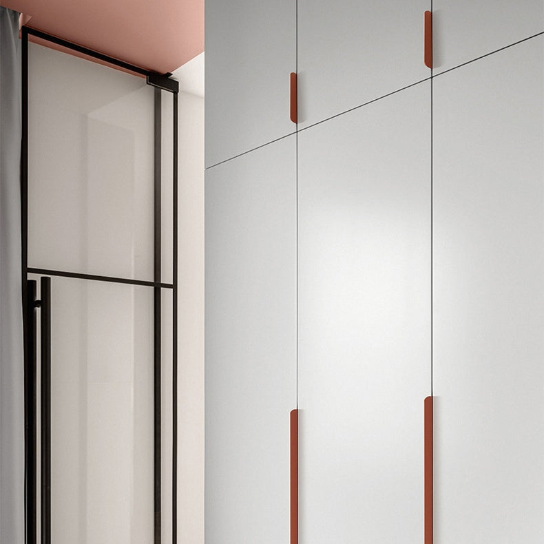 Comforsyco Invisible Round Arc Aluminum Alloy Cabinet Edge Pulls