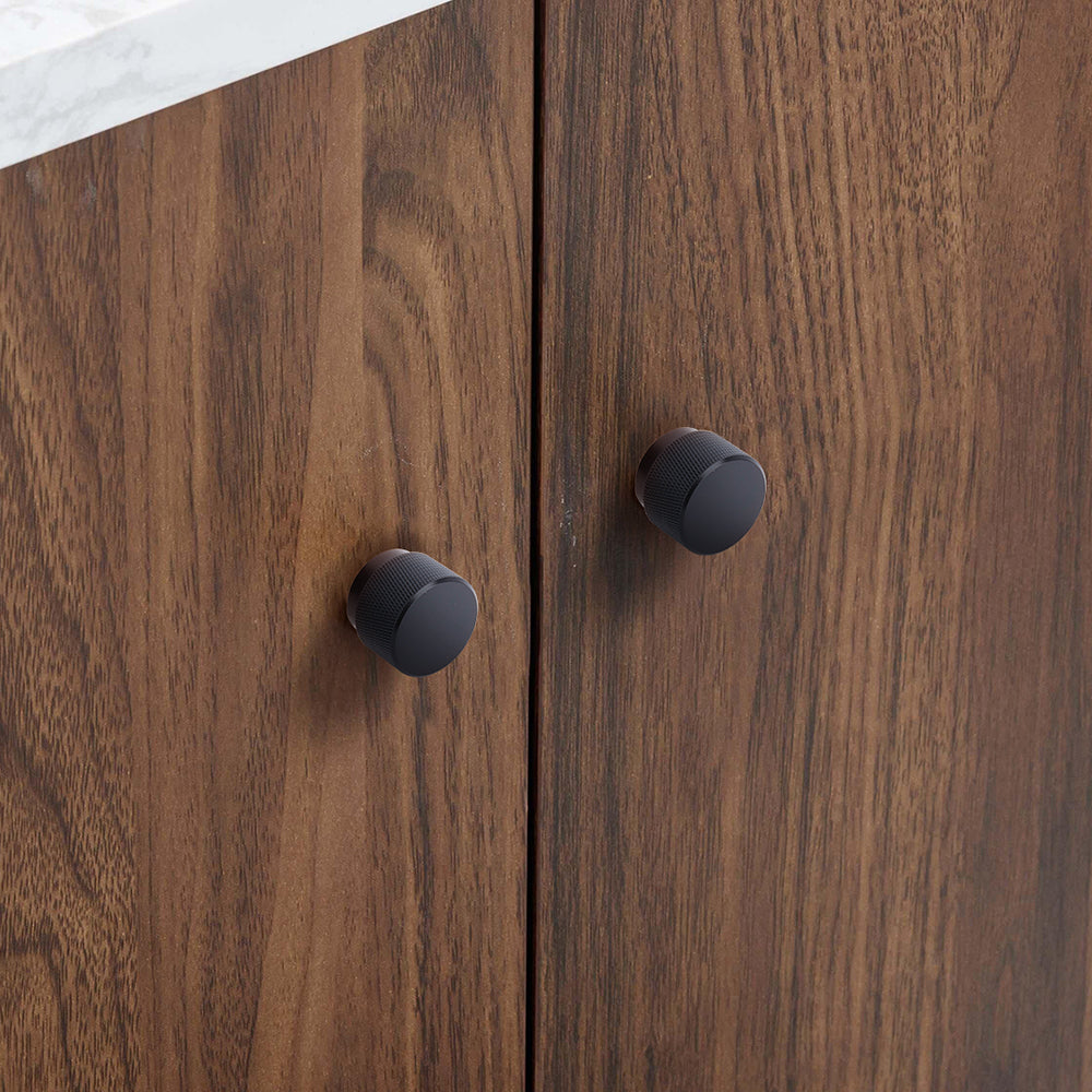 Comforsyco Knurled Aluminum Alloy Cabinet Handles and Round Knobs