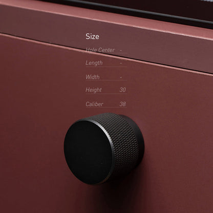 Comforsyco Knurled Aluminum Alloy Cabinet Handles and Round Knobs