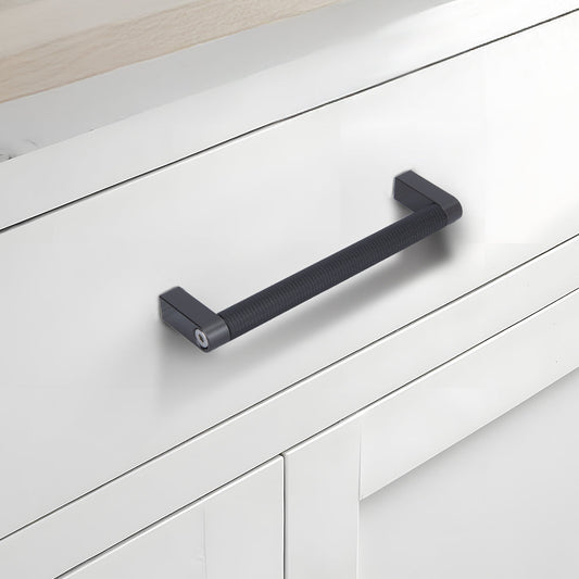 Comforsyco Knurled Aluminum Alloy Cabinet Handles and Round Knobs