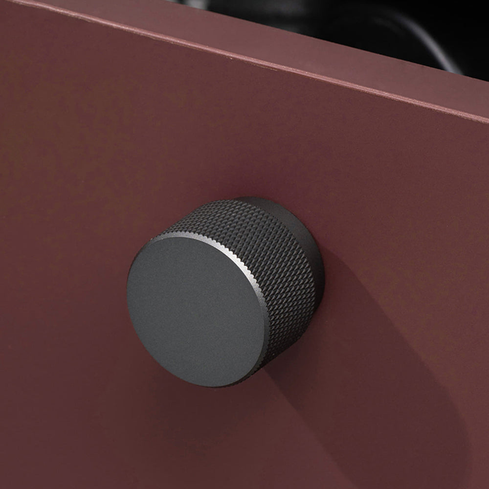 Comforsyco Knurled Aluminum Alloy Cabinet Handles and Round Knobs
