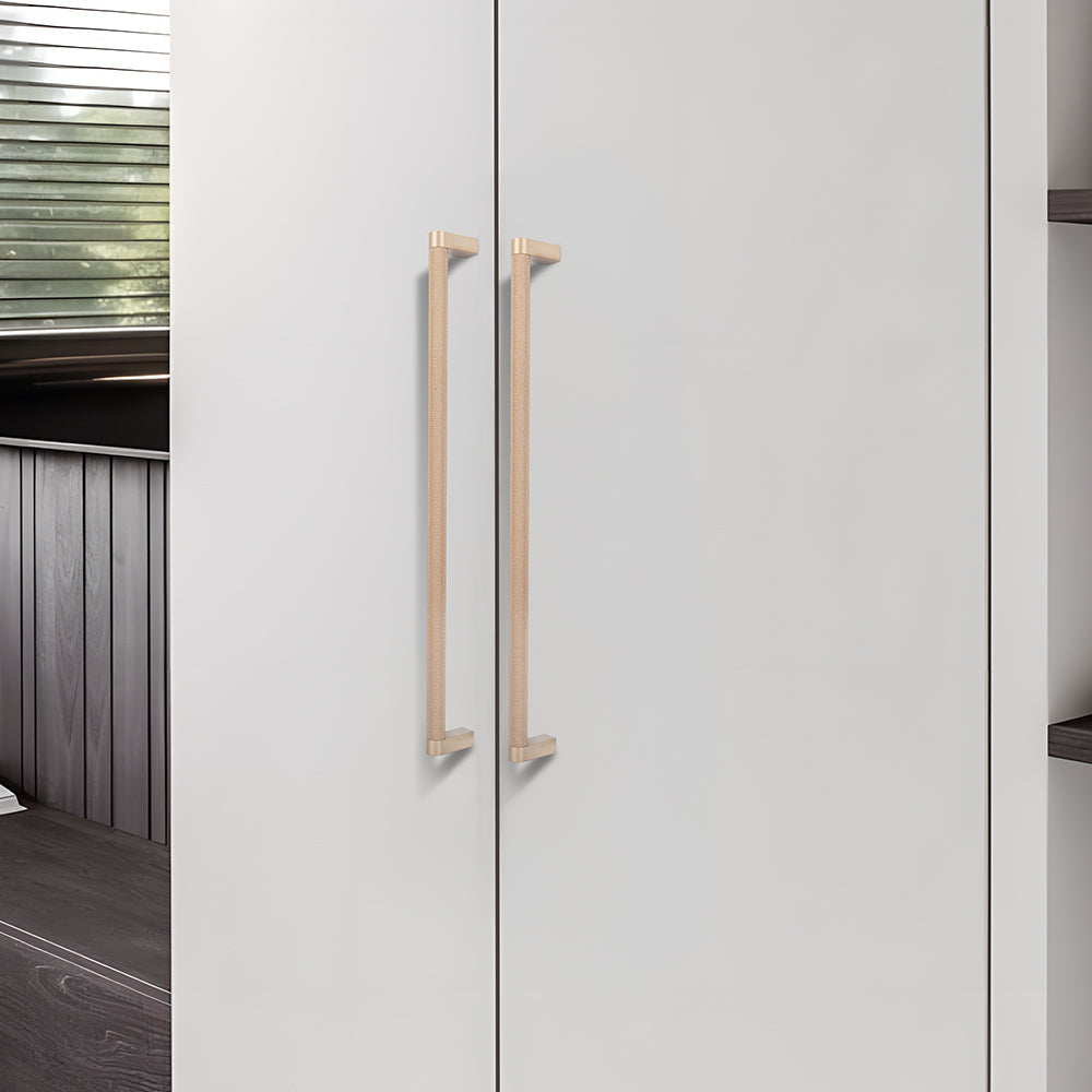 Comforsyco Knurled Aluminum Alloy Cabinet Handles and Round Knobs