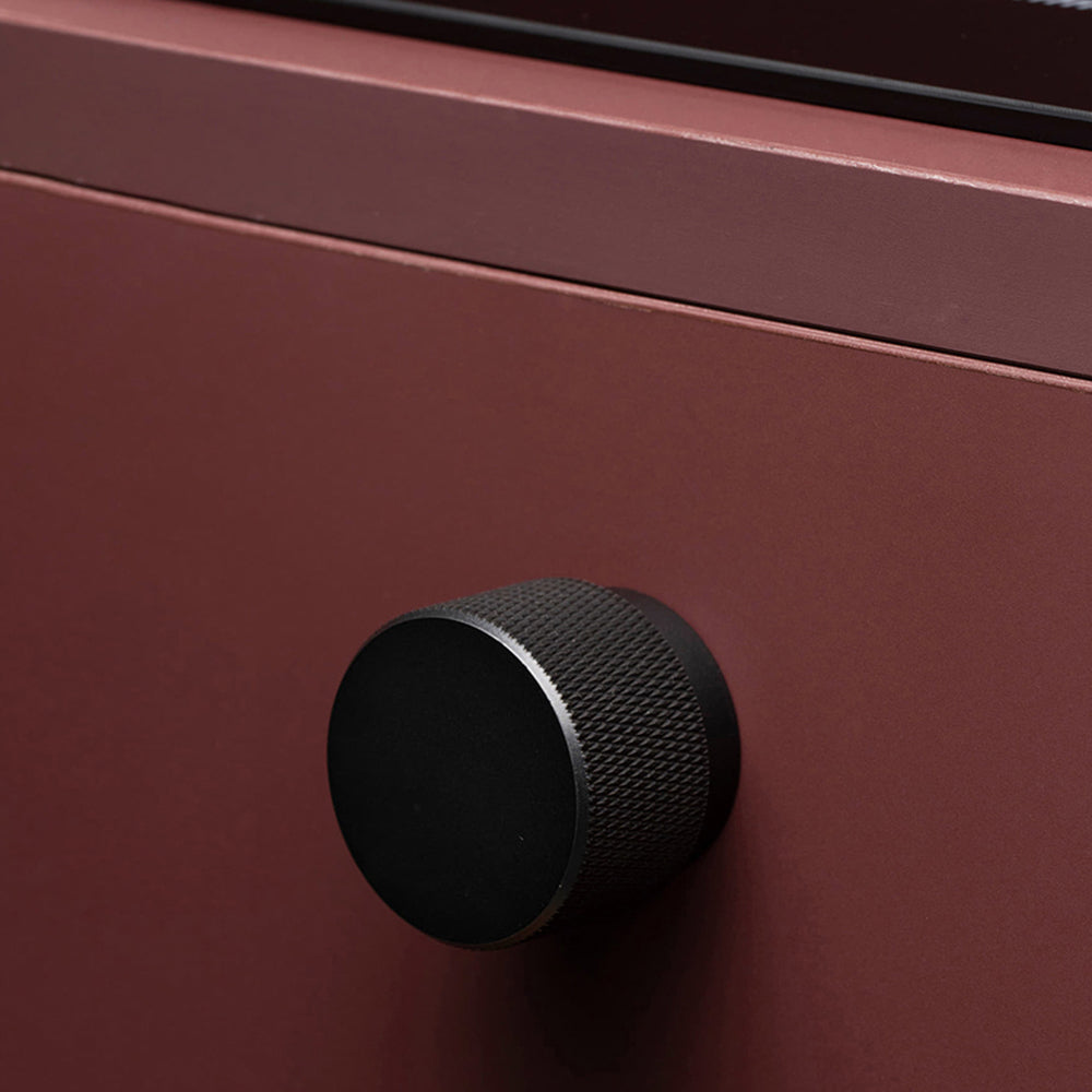 Comforsyco Knurled Aluminum Alloy Cabinet Handles and Round Knobs