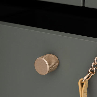 Comforsyco Knurled Aluminum Alloy Cabinet Handles and Round Knobs
