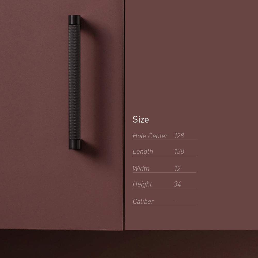 Comforsyco Knurled Aluminum Alloy Cabinet Handles and Round Knobs