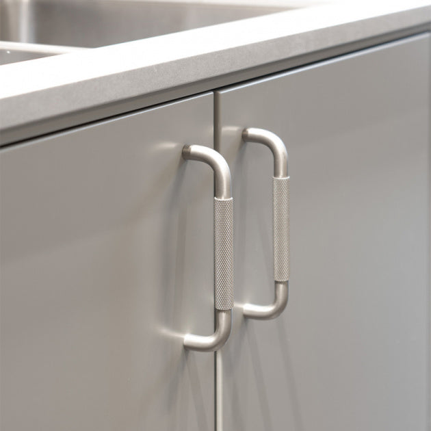 Comforsyco Knurled Aluminum Cabinet Pull Handles and Knobs