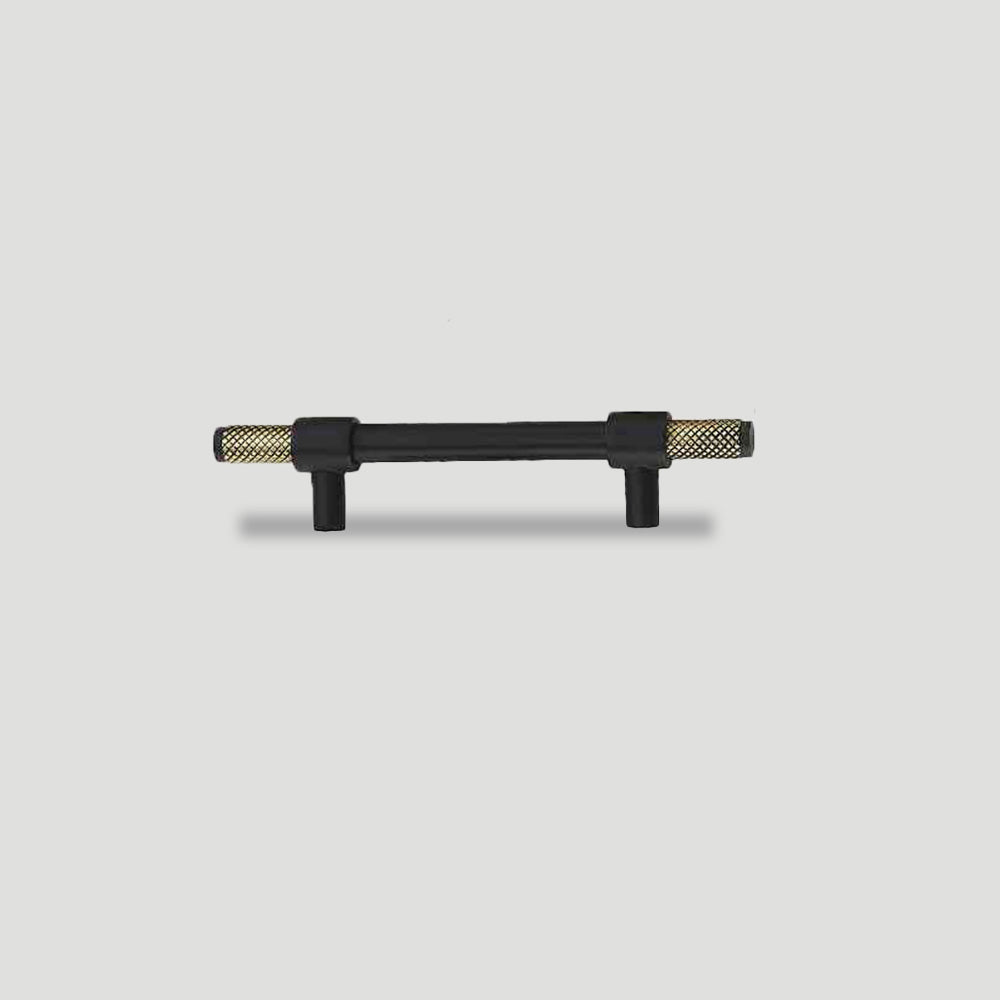 Comforsyco Knurled Brass Cabinet Handles and T-Bar Knobs