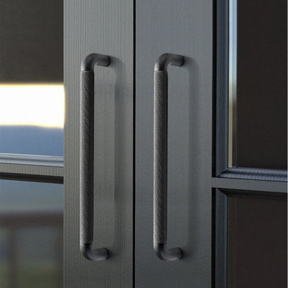 Comforsyco Knurled Zinc Alloy Cabinet Pulls and Knobs