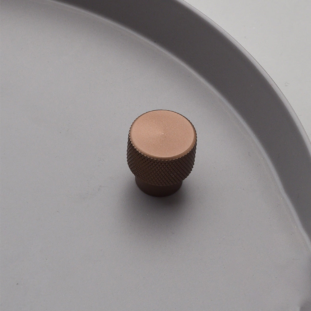 Comforsyco Knurled Zinc Alloy Cabinet Pulls and Knobs