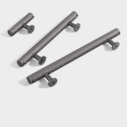 Comforsyco Leather Drawer Pulls Handles Wardrobe Dresser Knobs