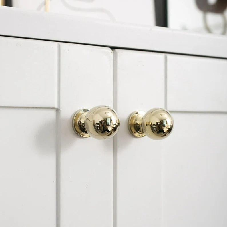 Comforsyco Long Brass Bar Gold Cabinet Handles