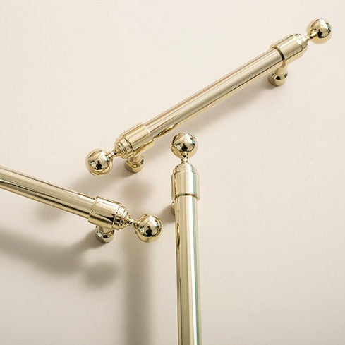 Comforsyco Long Brass Bar Gold Cabinet Handles