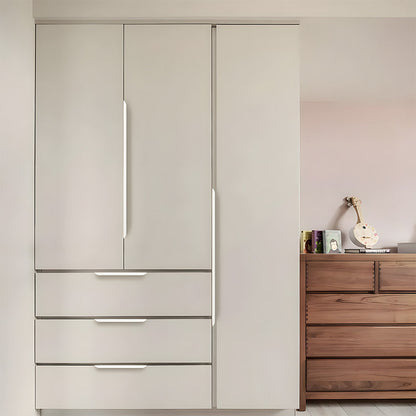 Comforsyco Long Multicolored Simple Invisible Finger Cabinet Drawer Handles