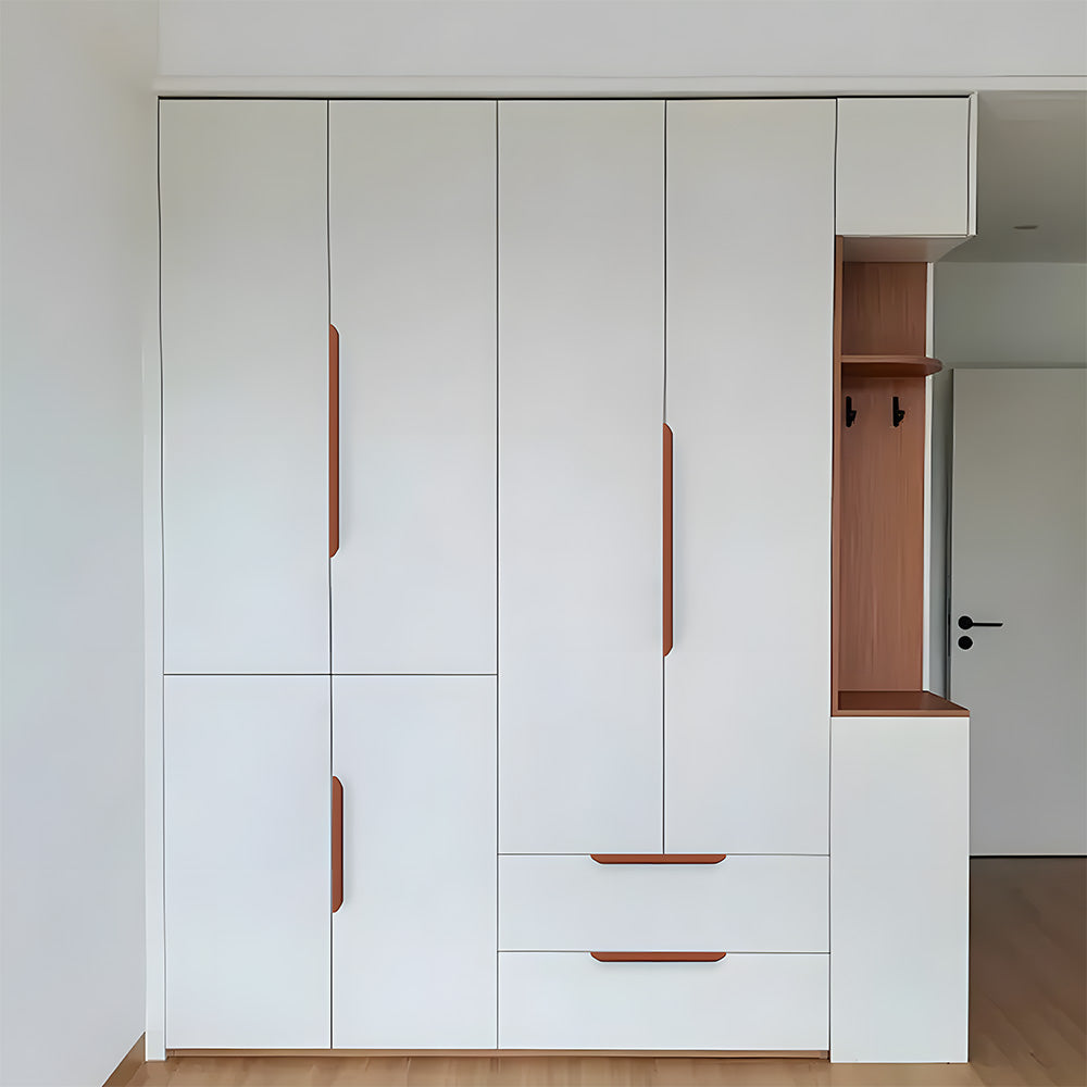 Comforsyco Long Multicolored Simple Invisible Finger Cabinet Drawer Handles