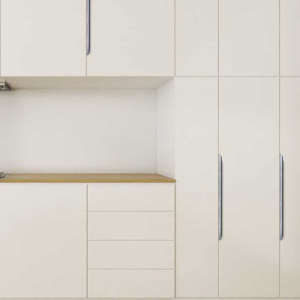 Comforsyco Long Multicolored Simple Invisible Finger Cabinet Drawer Handles
